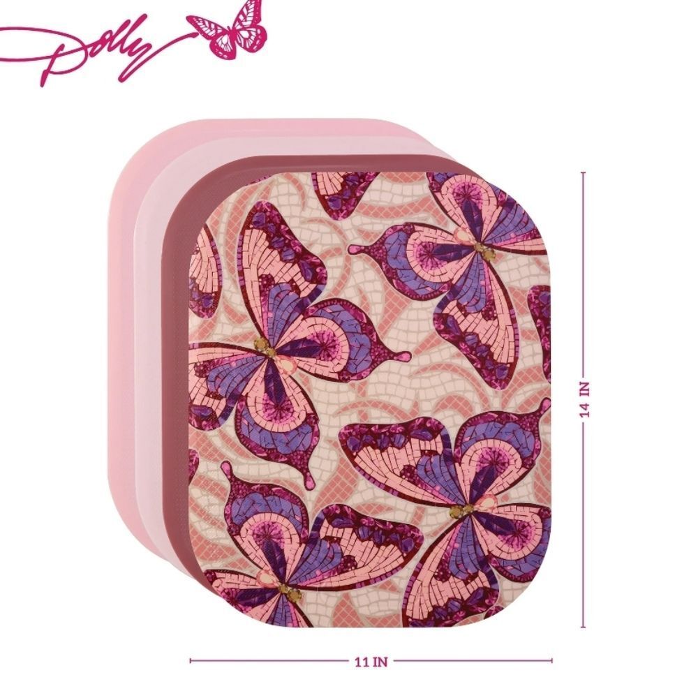 Dolly Parton 4-PC Butterfly Print/ Solid Cutting Mats - Picture 4 of 14